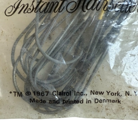 1967 Clairol Kindness 14 Instant Hairsetter Hot Rollers w Clips Denmark Tested - Picture 10 of 11